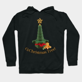 O2 Christmas Tree Funny Respiratory Therapist Nurse RT ICU Hoodie